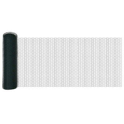 Ogrodzenie heksagonalne 0,8 x 10 m PVC zielony