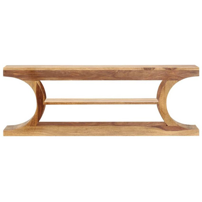 vidaXL Szafka pod TV, 118x30x40 cm, lite drewno sheesham
