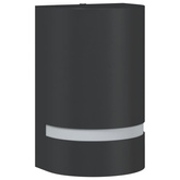Kinkiet zewnętrzny, czarny, odlewane aluminium
