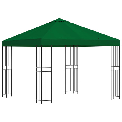 Altana 3 x 3 m zielony Poliester i Stal 190 gsm