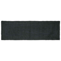 Dywany pokojowe Prostokątny ciemnoszary 80 x 250 cm Juta
