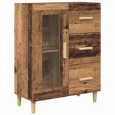 Highboard Stare drewno 69,5 x 34 x 180 cm Drewno inżynieryjne