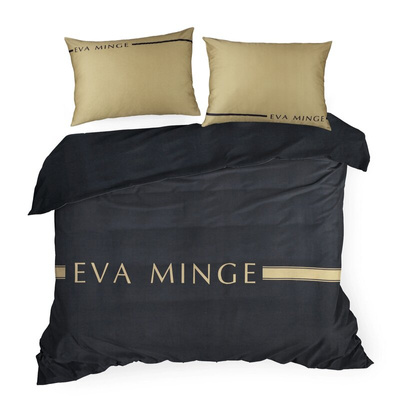 Pościel Silk czarna 160x200