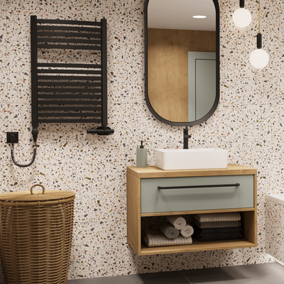 BATERIA UMYWALKOWA GLAMOUR INVENA TREND CZARNA