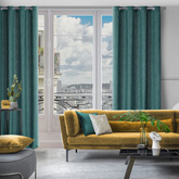 Zasłona Pier turkusowa 140x250