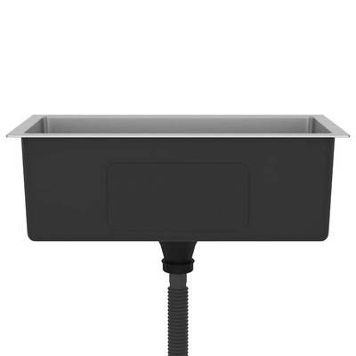 Ręcznie robiony zlew kuchenny, stal nierdzewna