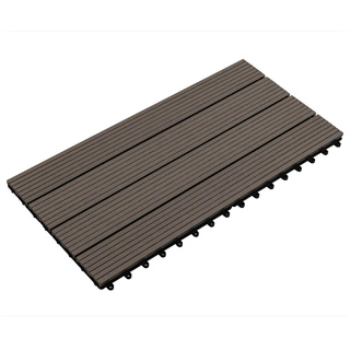Płytka Tarasowa 6 pcs Ciemny brąz 60 x 30 cm