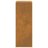 Skrzynka na przesyłki z przechowywaniem Rdzawy 41 x 38 x 103 cm
