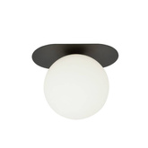 Lampa sufitowa PLAZA 1 BLACK/OPAL