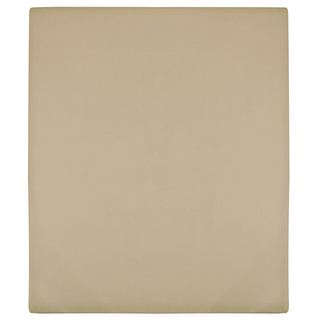 Prześcieradła, 2 szt., taupe, 160x200 cm, dżersej bawełniany