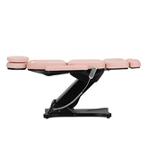 Elektryczny fotel kosmetyczny SILLON CLASSIC 3 silniki różowo czarny 150221