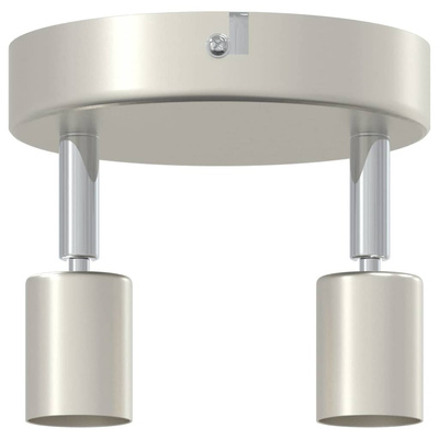 Reflektor sufitowy Z reflektorami Nikiel 12 x 8 cm Stal