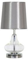 LAMPKA STOŁOWA CANDELLUX ALLADINA 41-10919 1X40W E14 BIAŁA