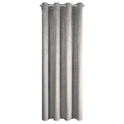 Zasłona Bethy srebrna 135x250