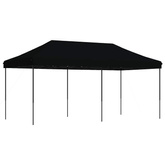 Namiot Imprezowy Czarny 292 x 580 x 315 cm Materiał Oxford