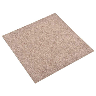 Dywan 20 pcs Beżowy 50 x 50 cm 100% polipropylen