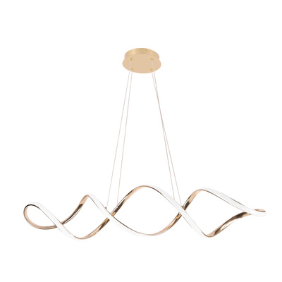 SNELLO lampa wisząca złoty 32W LED 3000, 4500, 6500K