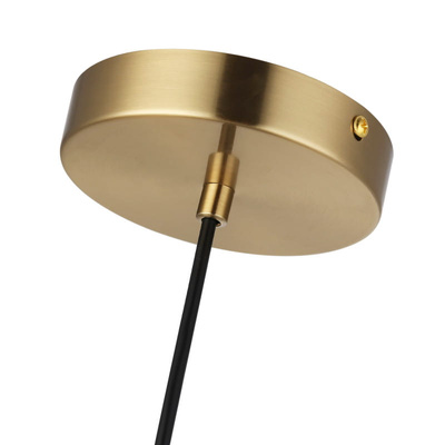 Nowoczesna Lampa Wisząca 30cm Biała ze Szkła Abruzzo Grami