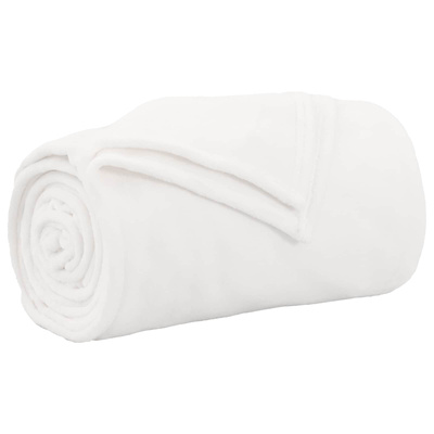 Koce narzutowe 6 pcs Biały 150 x 200 cm Polar