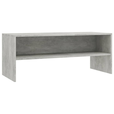 vidaXL Szafka pod TV, betonowy szary, 100x40x40 cm