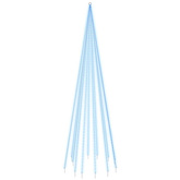 vidaXL Choinka do montażu na maszcie, 732 niebieskich diod LED, 500 cm