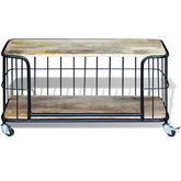 vidaXL Szafka pod TV, drewno mango, 100x40x45 cm