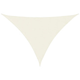 Trójkątny żagiel ogrodowy, tkanina Oxford, 3x4x4 m, kremowy