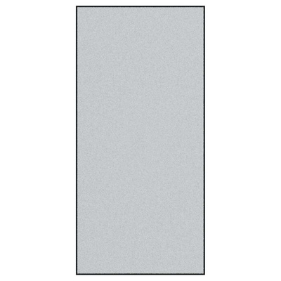 Dywanik wejściowy Szary i czarny 120 x 250 cm 100% poliamid