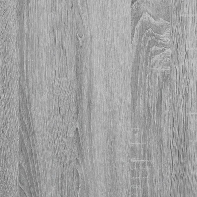 vidaXL Biurko, szary dąb sonoma, 140x50x75 cm