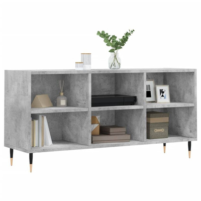 vidaXL Szafka pod TV, szarość betonu, 103,5x30x50 cm model standard
