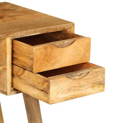 vidaXL Biurko z litego drewna mango, 115 x 47 x 76 cm