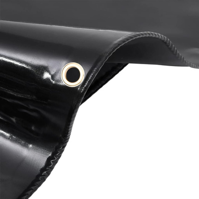 Plandeka 650 g/m?, 3 x 5 m, czarna