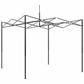 Szklarnię z rozkładaną ramą Zielony 290 x 290 x 315 cm Żelazo