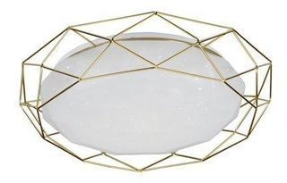 Plafon LED 24W 43cm 3000K złoty SVEN 98-66312