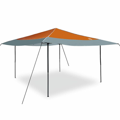 Namiot Ochronny Pomarańczowy 395 x 395 x 251 cm tkanina