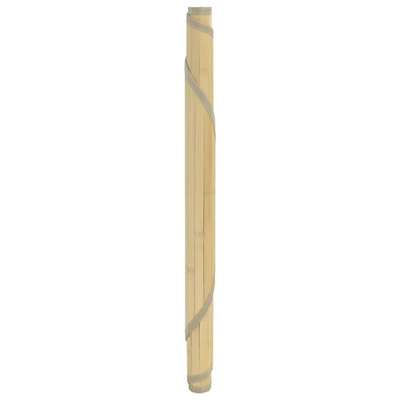 vidaXL Dywan okrągły, jasny naturalny, 60 cm, bambusowy