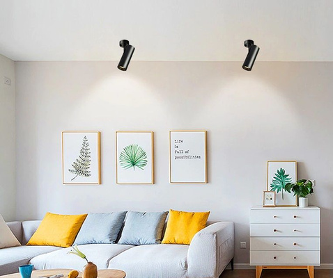 Oprawa nastropowa Abigali 12W 3000K CRI90+ 24st Czarna Ściemnialna