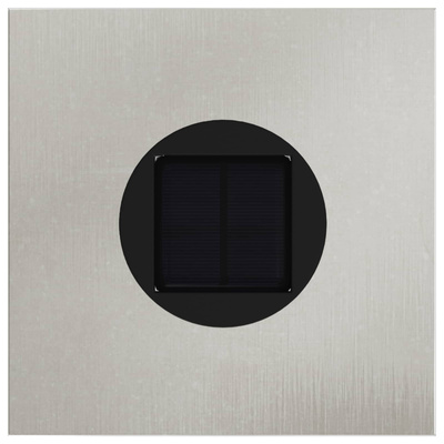 Słoneczna LED lampa na ścieżkę 2 pcs Srebrny Stal nierdzewna