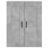 vidaXL Szafka wisząca, szarość betonu, 69,5x34x90 cm model standard