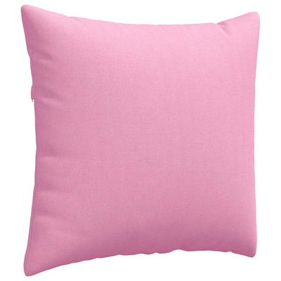 Poduszki na sofę 2 pcs Różowy 50 x 50 cm tkanina