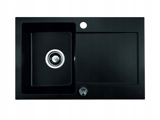 Zlewozmywak Cordeo 67 08 / czarny nakrapiany