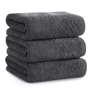 Ręcznik Loren grafitowy 70x140