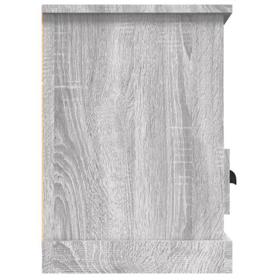 vidaXL Szafka pod TV, szary dąb sonoma, 100x35x50 cm
