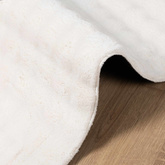 Dywany pokojowe Kwadrat SIROLO kremowy 120 x 120 cm Poliester