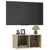 vidaXL Szafka pod TV, dąb sonoma, 72x35x36,5 cm
