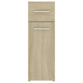 Szafka apteczna, dąb sonoma, 20x45,5x60 cm