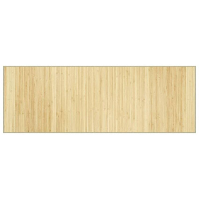 vidaXL Dywan prostokątny, jasny naturalny, 70x200 cm, bambusowy
