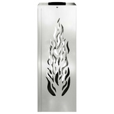 Słoneczna LED lampa na ścieżkę 2 pcs Srebrny Stal ocynkowana