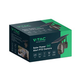 1080P Kamera zewnętrzna WiFi SMART z panelem solarnym / Sensor / IP65 / Czarna