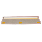 Maty na schody 15 szt. 65x21x4 cm Jasnoróżowe, prostokątne krawędzie